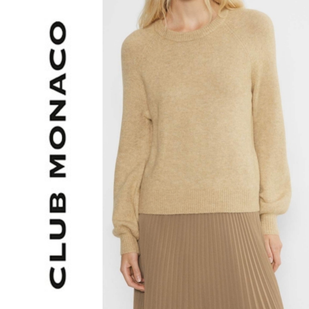Club Monaco Crew Neck Wool Sweater